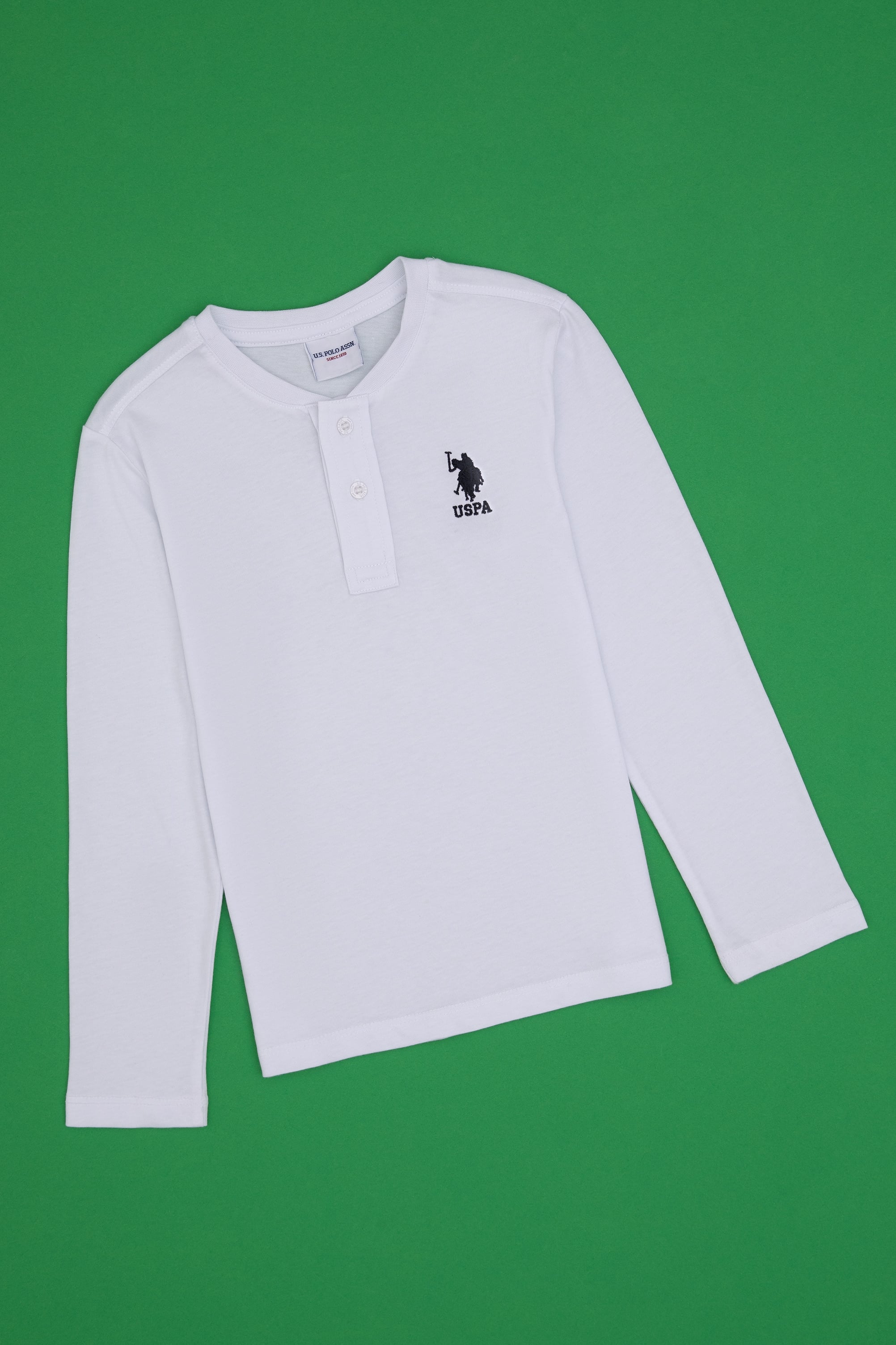 Erkek Çocuk Ekru Bisiklet Yaka Sweatshirt - Image 3