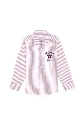 Erkek Çocuk Kırmızı Uzun Kollu Gömlek - 50316675006