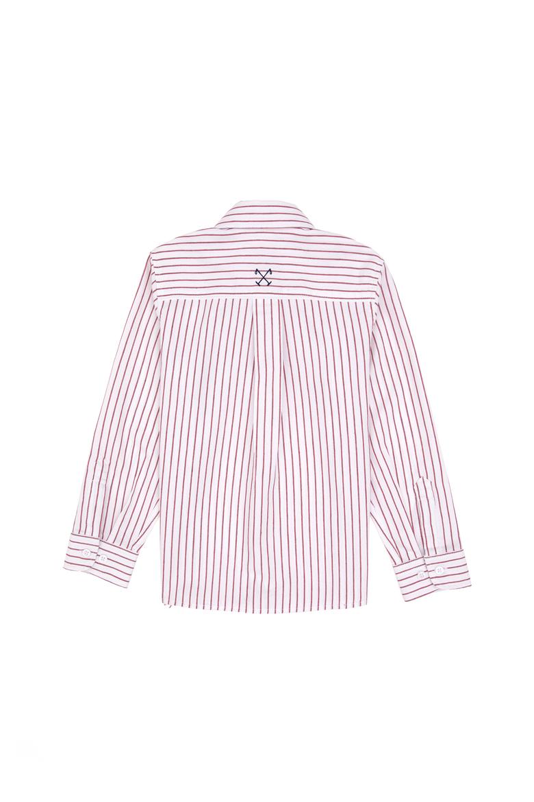 Erkek Çocuk Kırmızı Uzun Kollu Gömlek - 50316675006