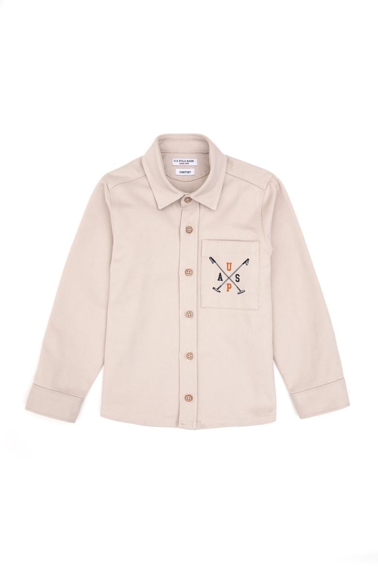 Erkek Çocuk Taş Uzun Kollu Gömlek - 50316681013