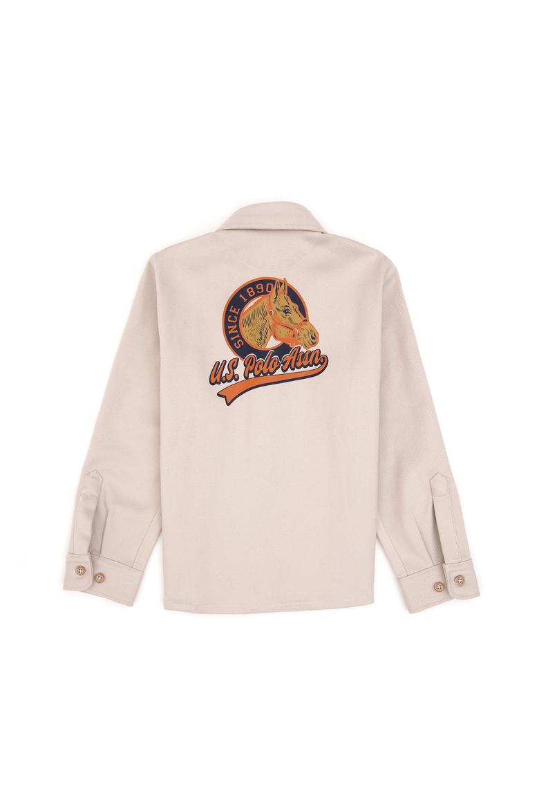 Erkek Çocuk Taş Uzun Kollu Gömlek - 50316681013