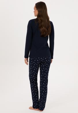 Kadın Lacivert Pijama Takımı - 50318897003