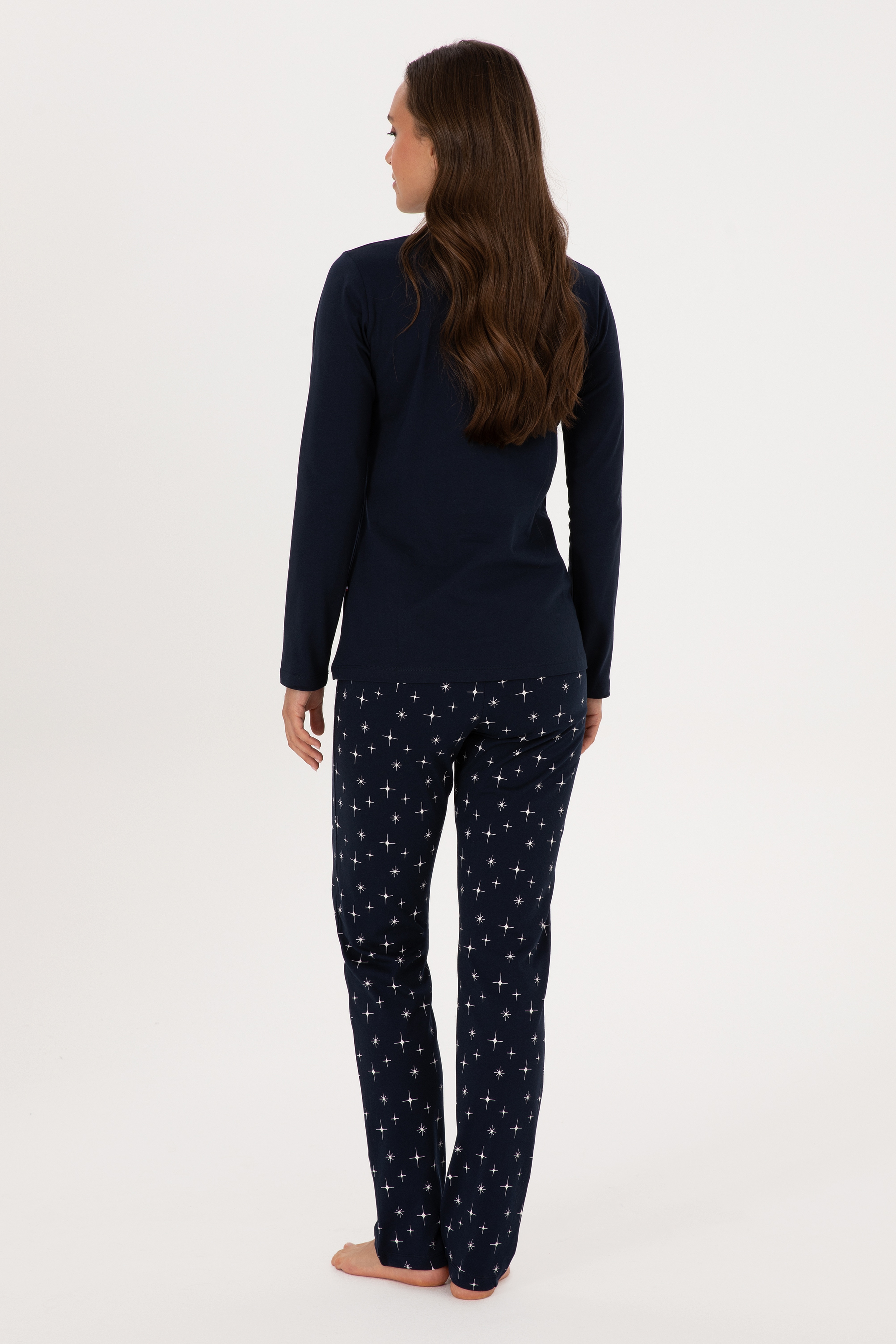 Kadın Lacivert Pijama Takımı