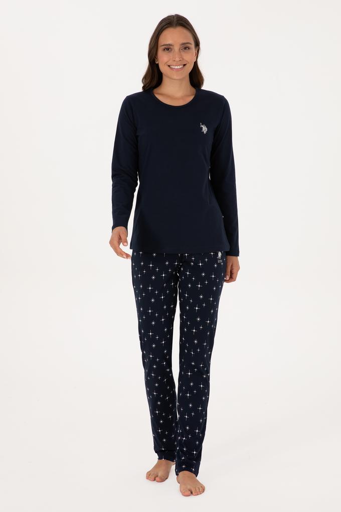 Kadın Lacivert Pijama Takımı