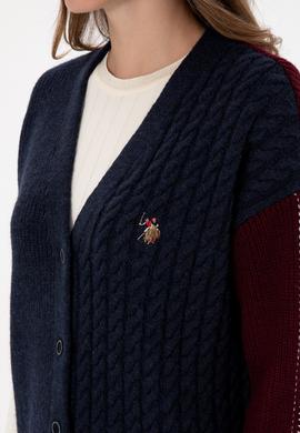 Kadın Lacivert Triko Hırka - 50310761004