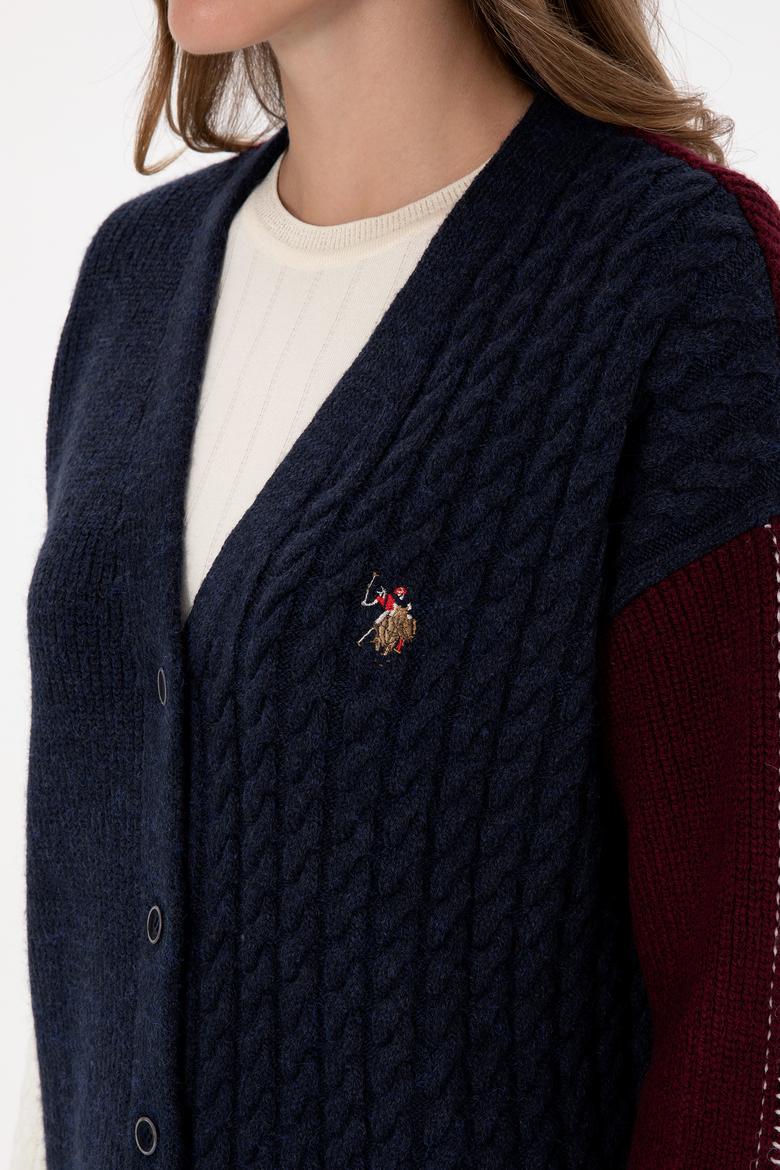 Kadın Lacivert Triko Hırka - 50310761004