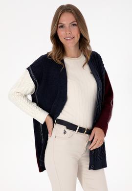 Kadın Lacivert Triko Hırka - 50310761004