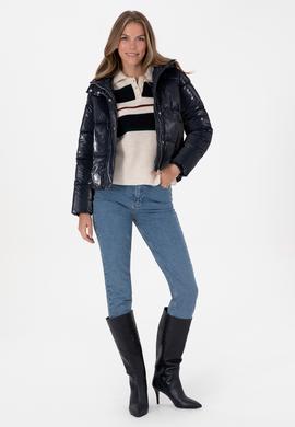 Kadın Lacivert Mont - 50312334031