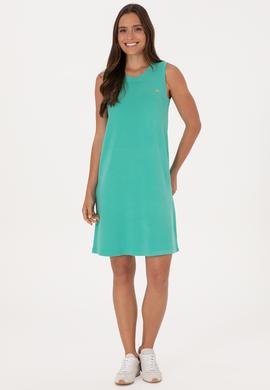 Kadın Mint Kolsuz Mini Boy Örme Elbise - 50297895036