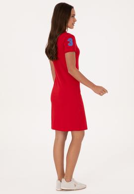Kadın Kırmızı Örme Elbise - 50300860014