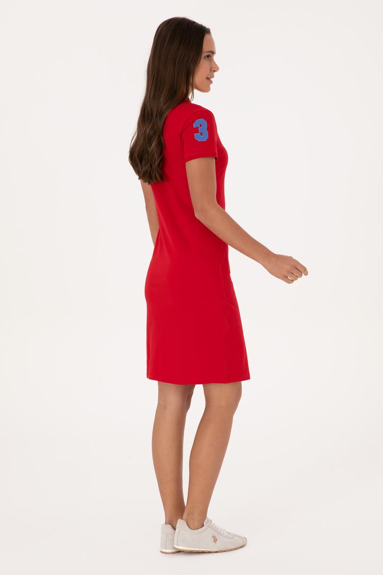 Kadın Kırmızı Örme Elbise - 50300860014