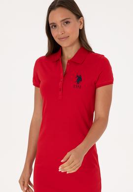 Kadın Kırmızı Örme Elbise - 50300860014