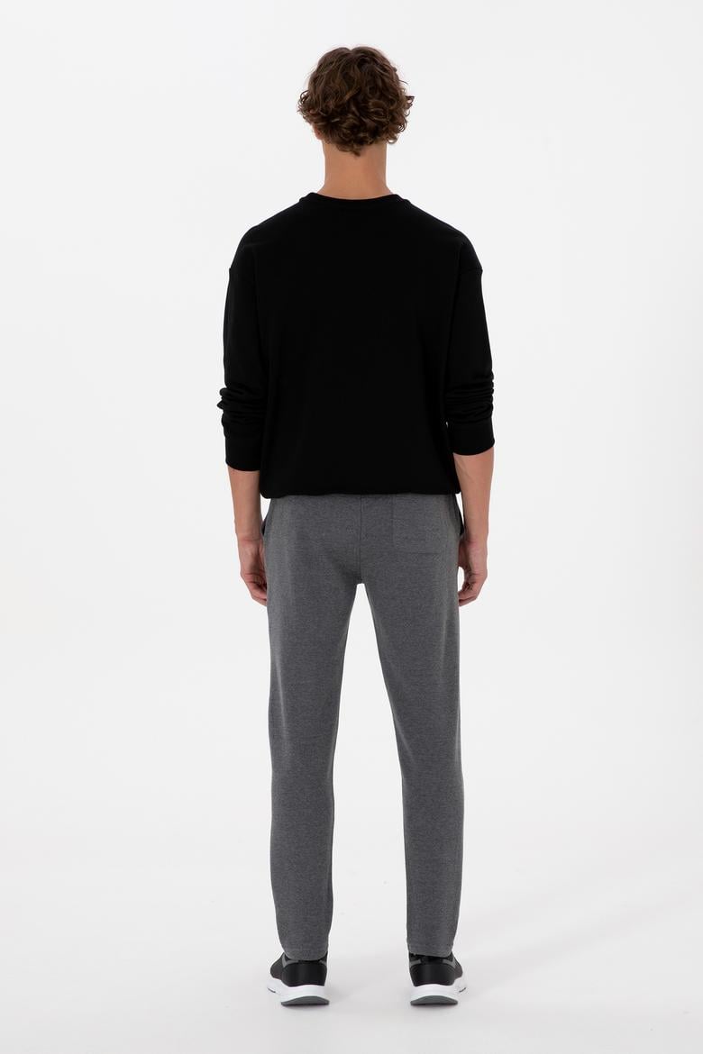 Erkek Antrasit Melanj Eşofman Altı - 50307803011