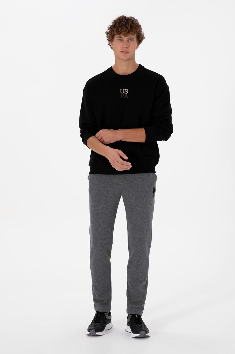 Erkek Antrasit Melanj Eşofman Altı