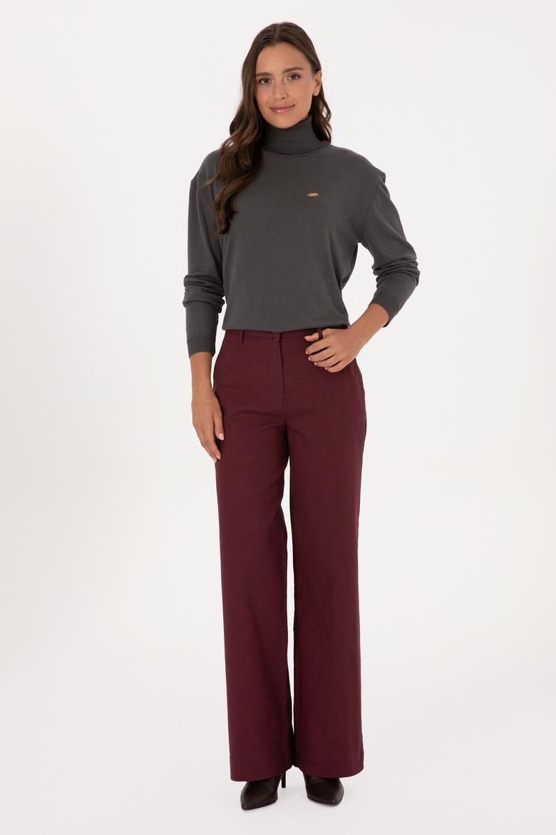 Kadın Gri Basic Kazak - 50307742008