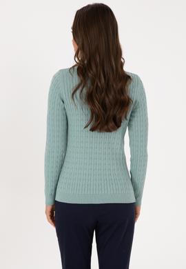 Kadın Mint Basic Kazak - 50307700070