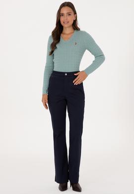 Kadın Mint Basic Kazak - 50307700070