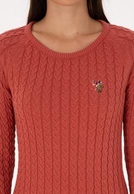 Kadın Gül Kurusu Basic Kazak - 50307728040