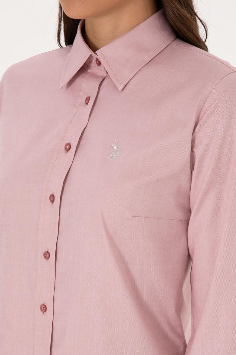 Kadın Orkide Uzun Kollu Basic Gömlek - 50308023026