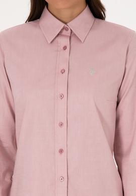 Kadın Orkide Uzun Kollu Basic Gömlek - 50308023026