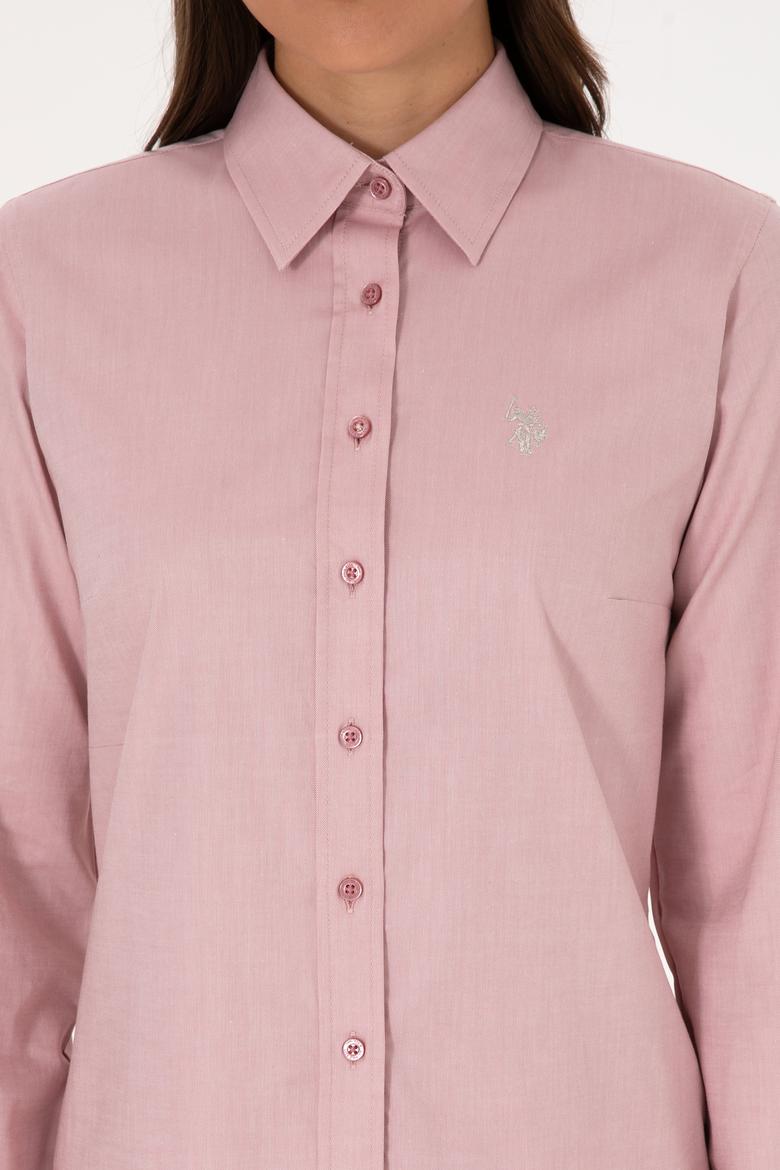 Kadın Orkide Uzun Kollu Basic Gömlek - 50308023026