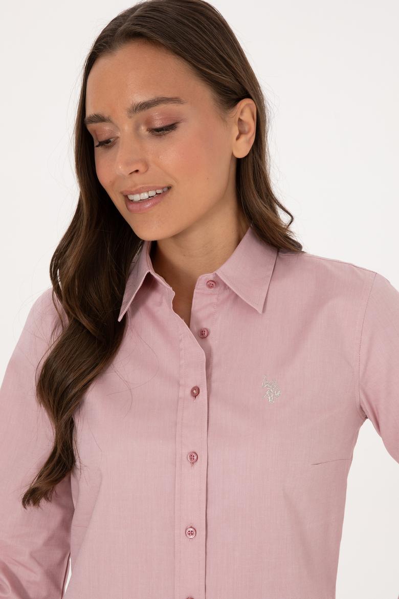 Kadın Orkide Uzun Kollu Basic Gömlek - 50308023026