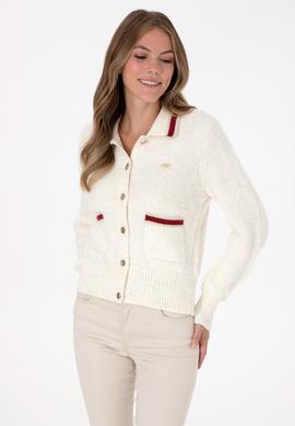 Kadın Krem Triko Hırka - 50315553032