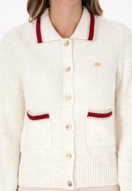 Kadın Krem Triko Hırka - 50315553032