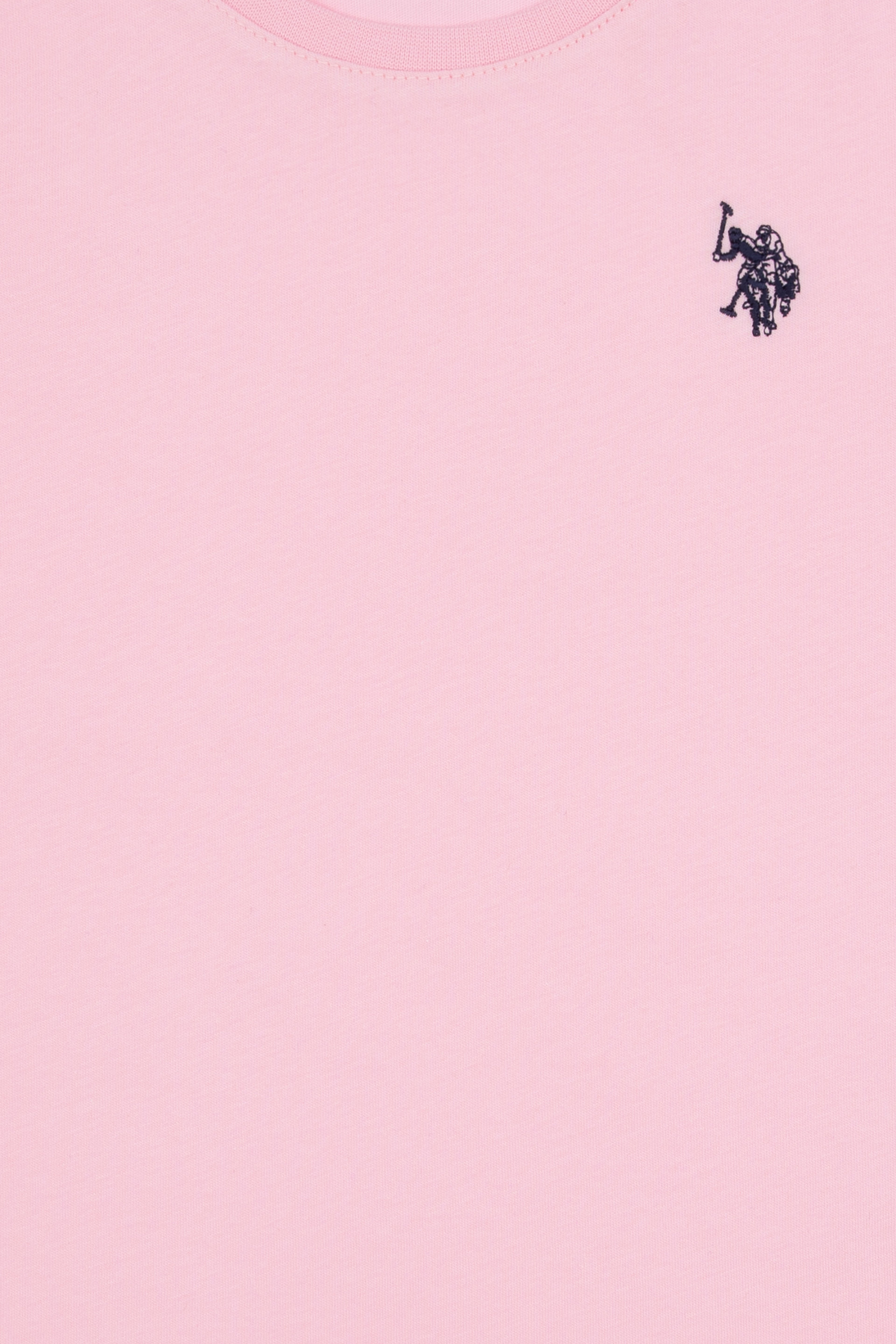 Erkek Çocuk Açık Pembe Bisiklet Yaka Basic Tişört - Image 4