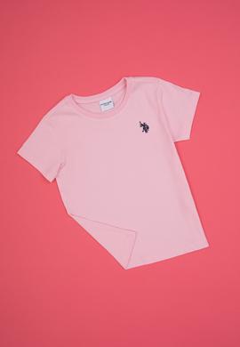 Erkek Çocuk Açık Pembe Basic Tişört - 50298075128