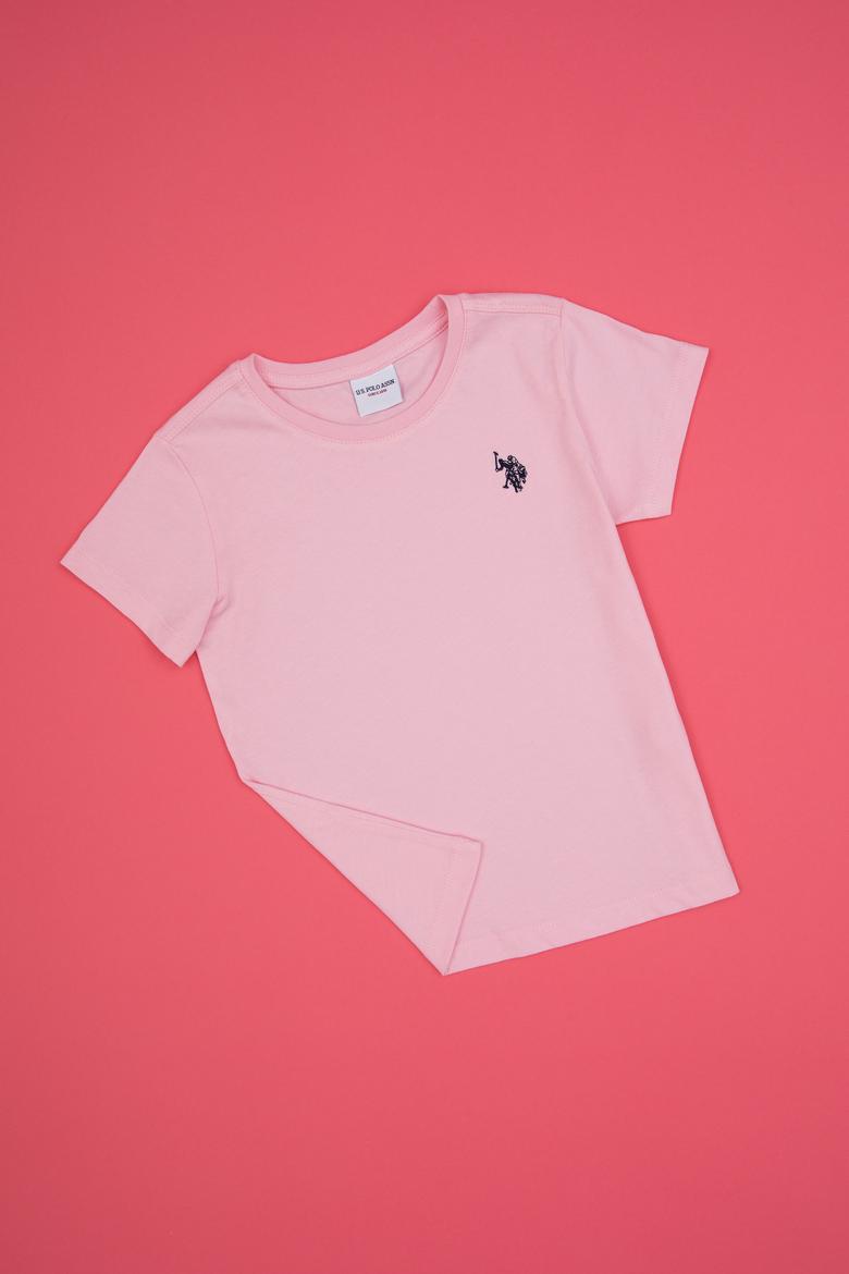 Erkek Çocuk Açık Pembe Basic Tişört