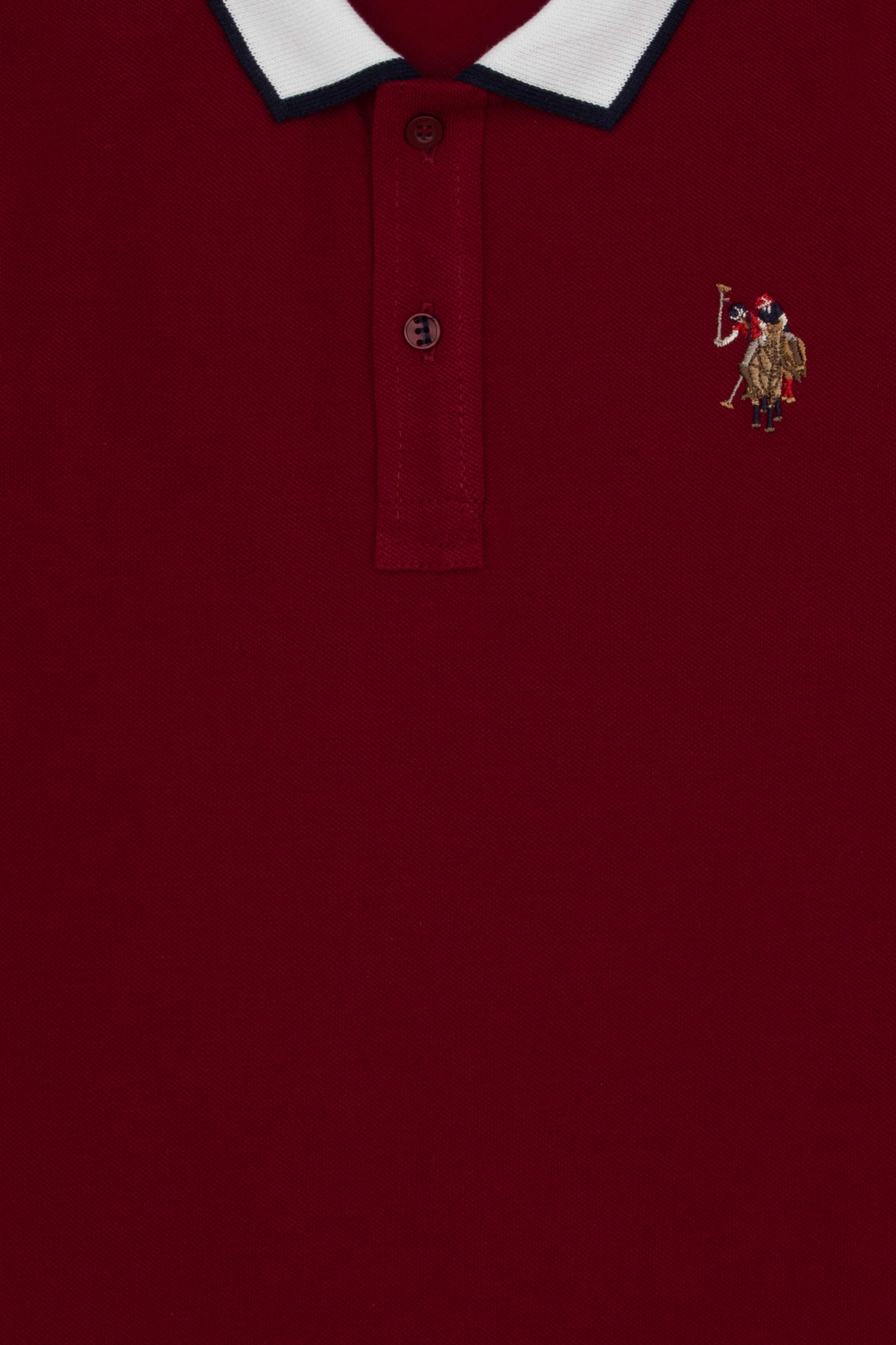 Erkek Çocuk Bordo Basic Sweatshirt - Image 3