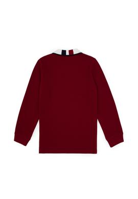 Erkek Çocuk Bordo Basic Sweatshirt - 50307723040