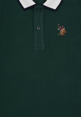 Erkek Çocuk Koyu Yeşil Basic Sweatshirt - 50307723027