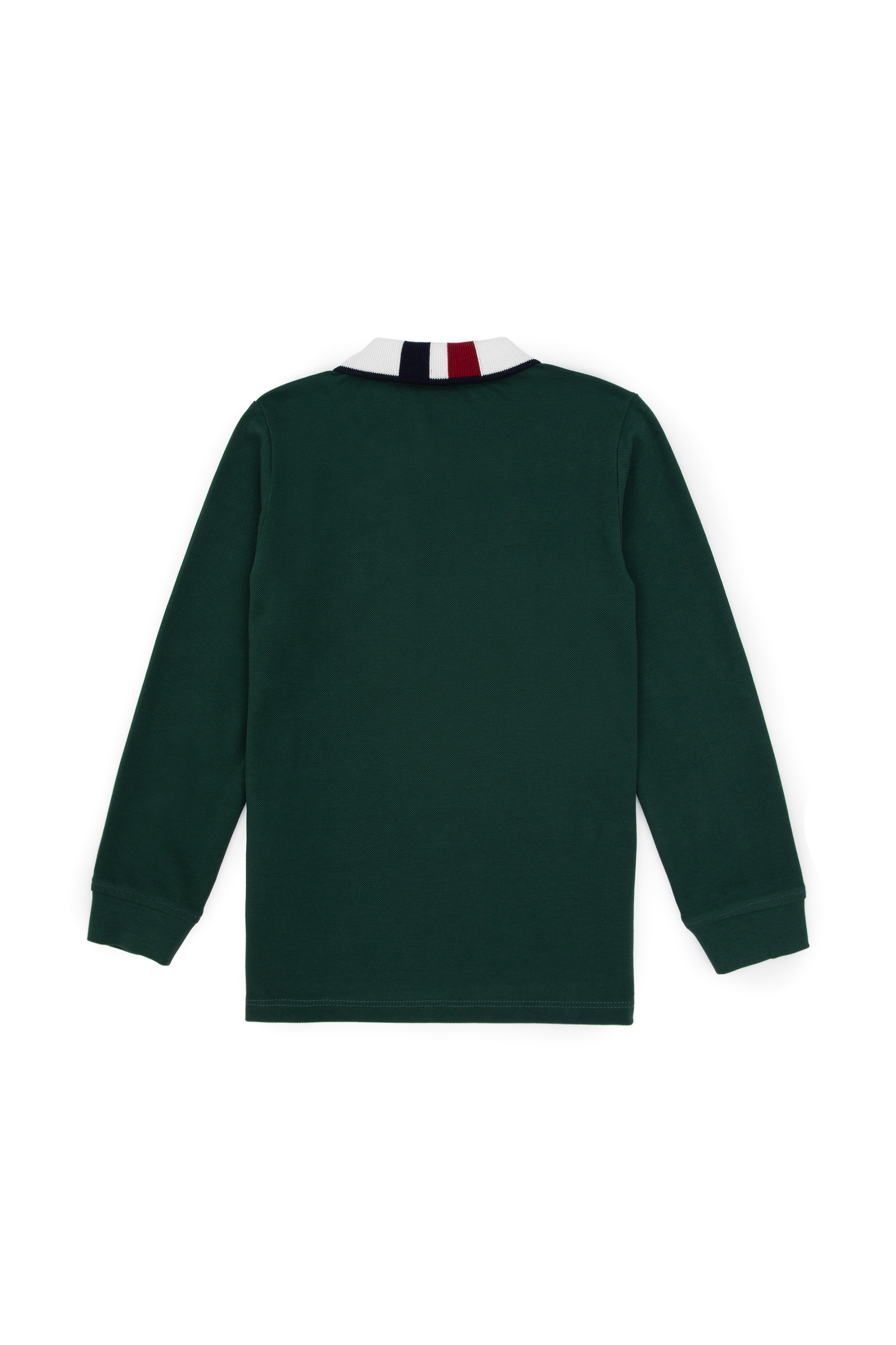 Erkek Çocuk Koyu Yeşil Basic Sweatshirt - Image 2