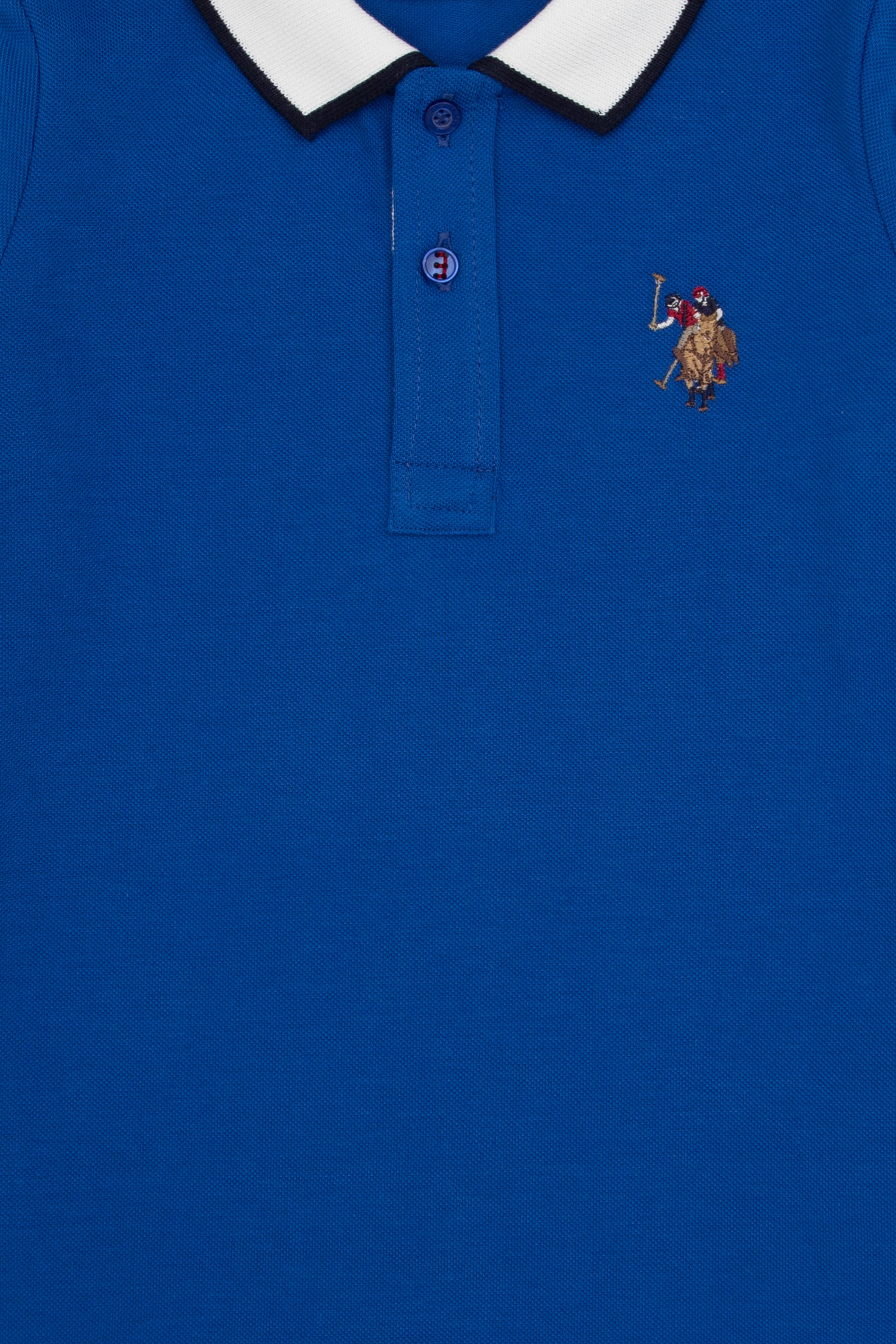 Erkek Çocuk Mavi Basic Sweatshirt - Image 3