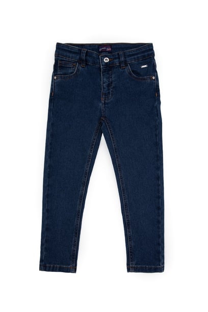 Erkek Çocuk Koyu Mavi Jean Pantolon