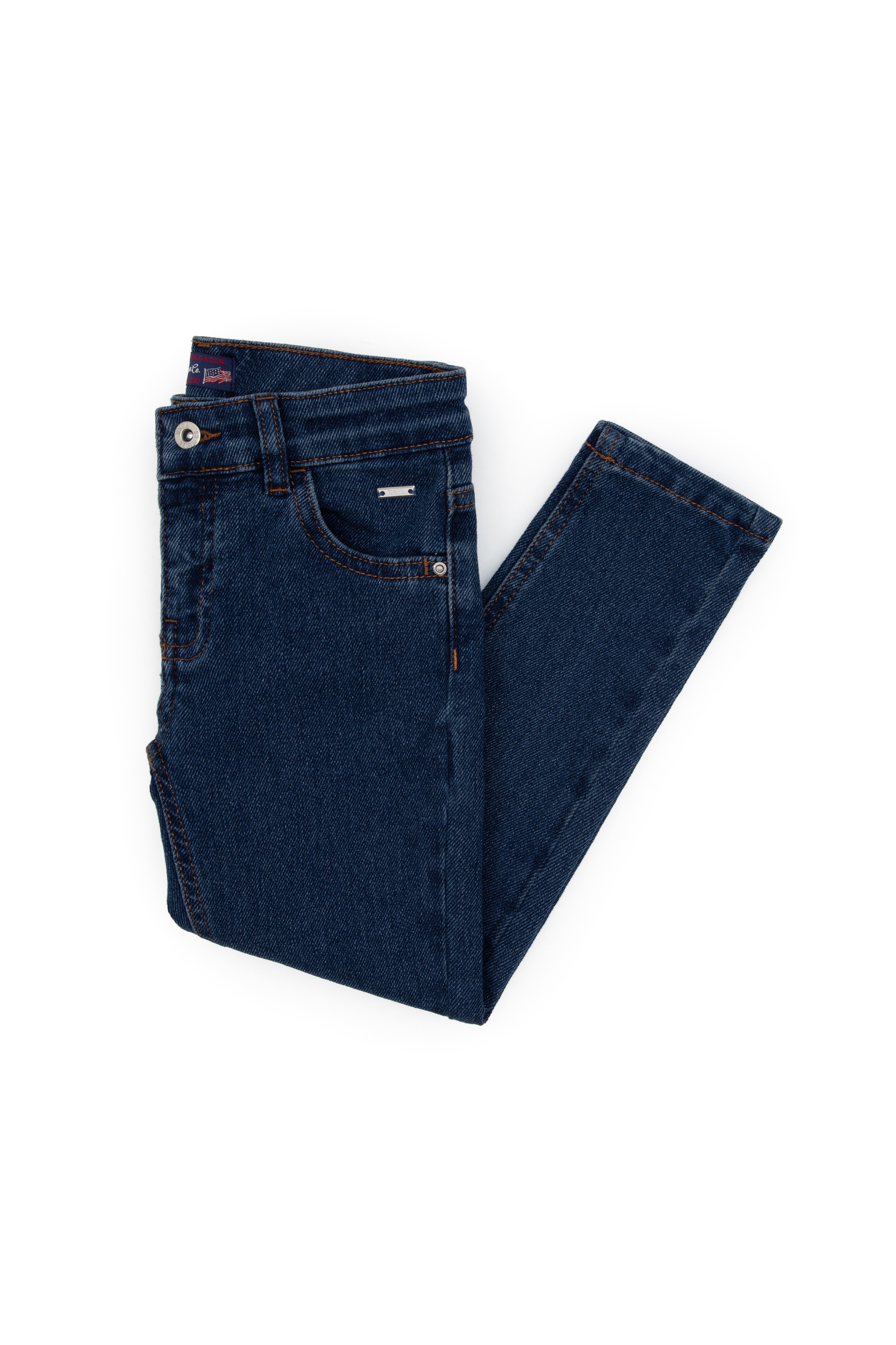 Erkek Çocuk Koyu Mavi Jean Pantolon