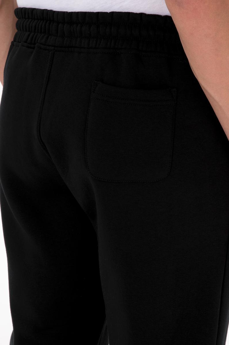 Erkek Siyah Şardonlu Eşofman Altı