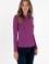 Kadın Menekşe Basic Polo Yaka Sweatshırt