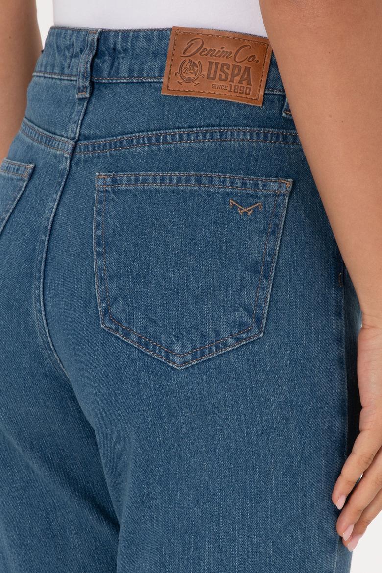 Kadın Mavi Jean Pantolon - 50304293005