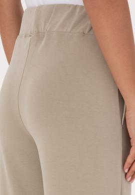 Kadın Açık Haki Modal Karışımlı Loose Fit Eşofman Altı - 50307761110