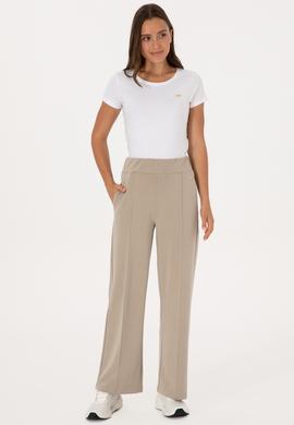 Kadın Açık Haki Modal Karışımlı Loose Fit Eşofman Altı - 50307761110