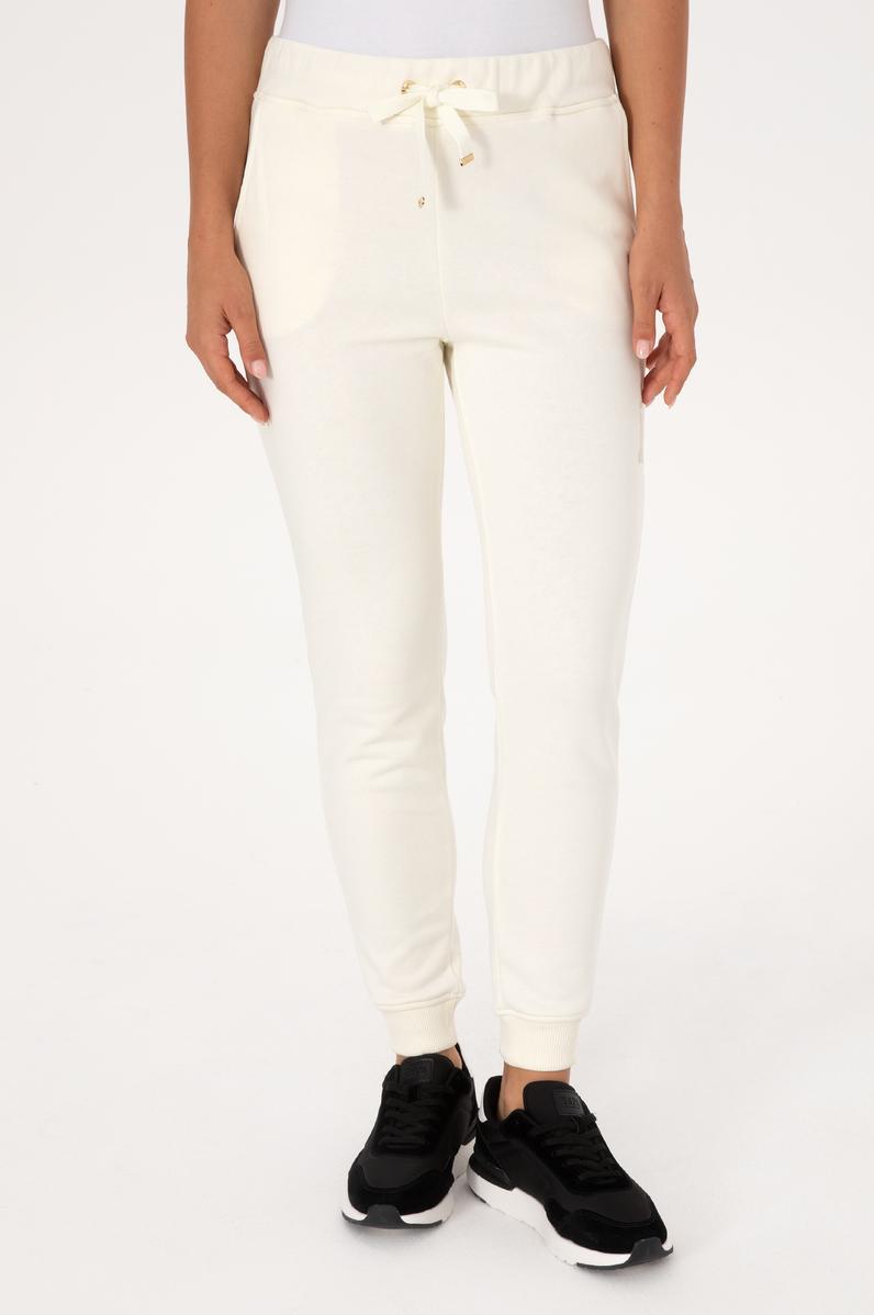 Kadın Krem Jogger Eşofman Altı