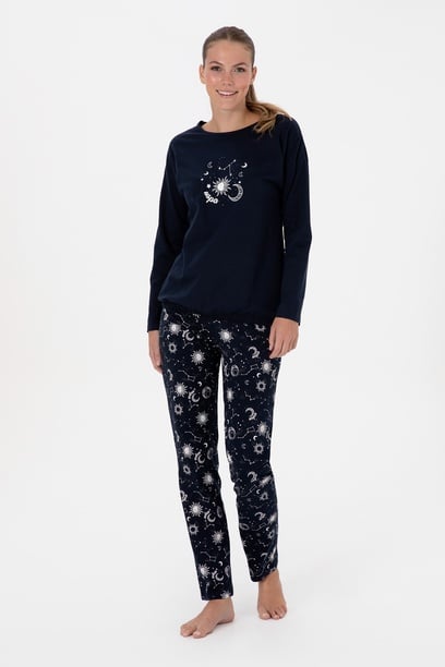 Kadın Lacivert Pijama Takımı