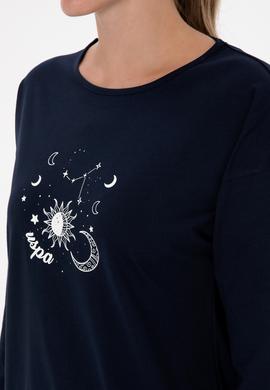 Kadın Lacivert Pijama Takımı - 50318920002