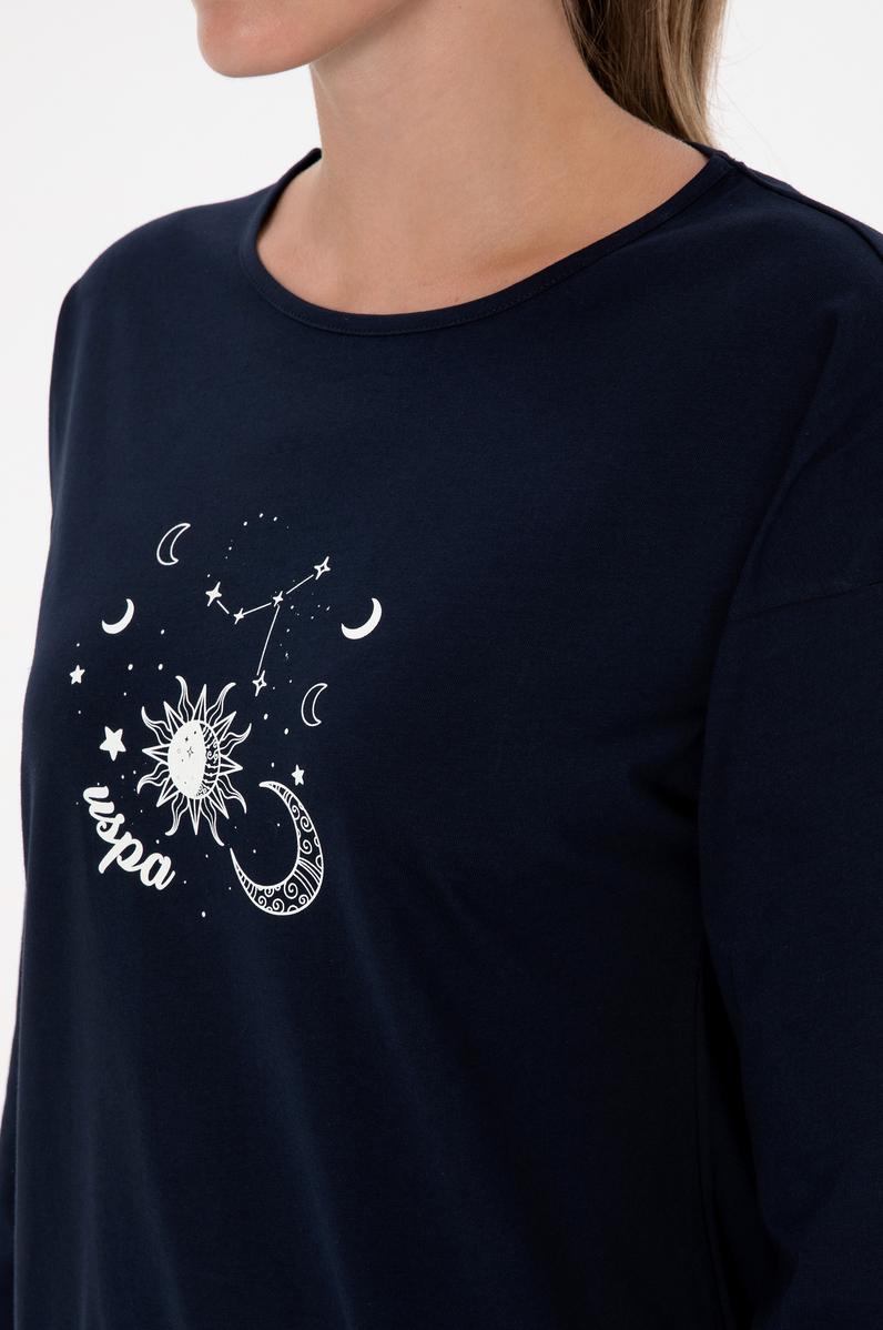 Kadın Lacivert Pijama Takımı