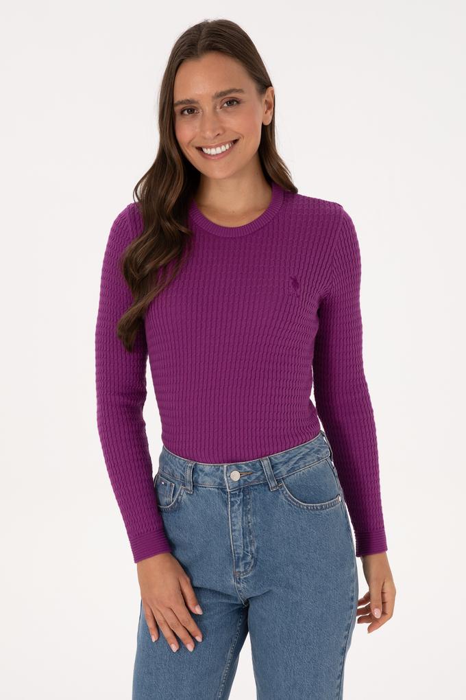 Kadın Menekşe Basic Kazak