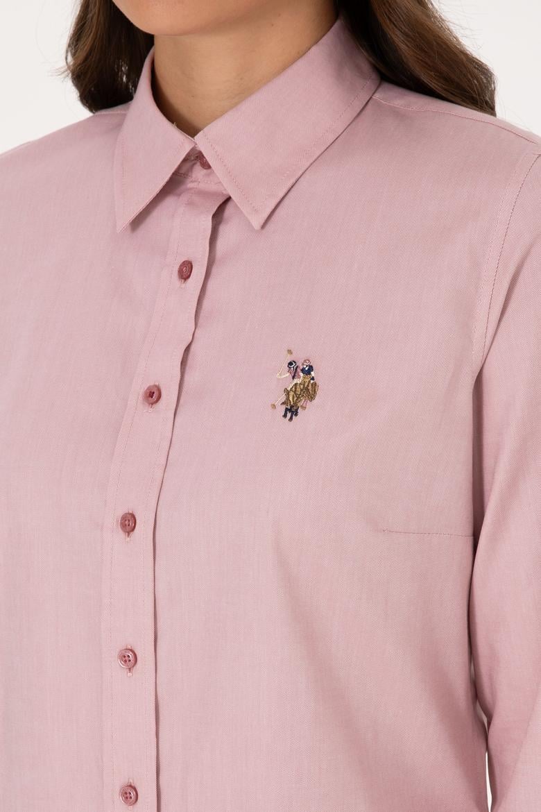 Kadın Orkide Uzun Kollu Basic Gömlek - 50308038107