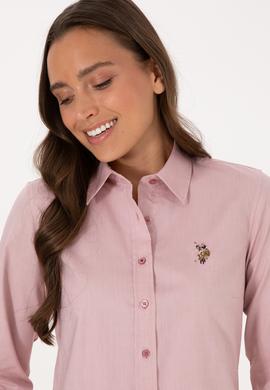 Kadın Orkide Uzun Kollu Basic Gömlek - 50308038107